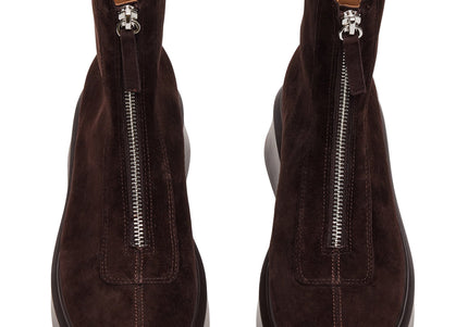 STEVE MADDEN JONES WOMEN BOOTS - Brown Suede