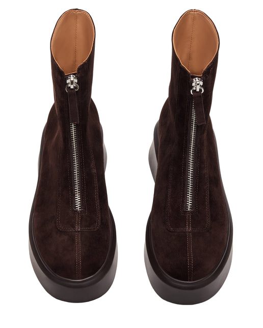 STEVE MADDEN JONES WOMEN BOOTS - Brown Suede