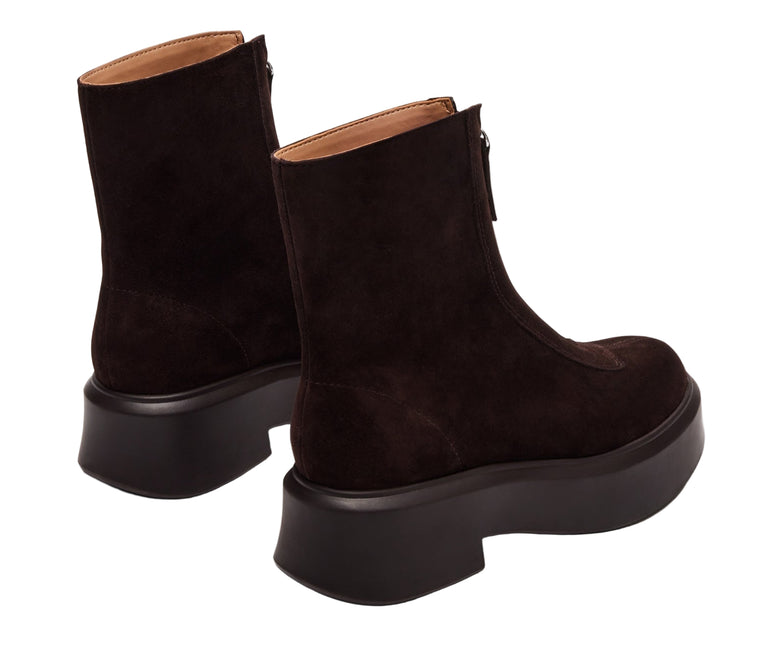 STEVE MADDEN JONES WOMEN BOOTS - Brown Suede
