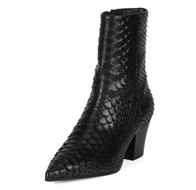 JEFFREY CAMPBELL JOSHUATREE WOMEN BOOTS - Black Snake