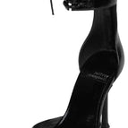 Black Crinkle Patent