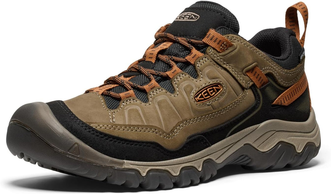 KEEN TARGHEE IV WP WIDE-M MEN SHOES - Sea Turtle / Roasted Pecan
