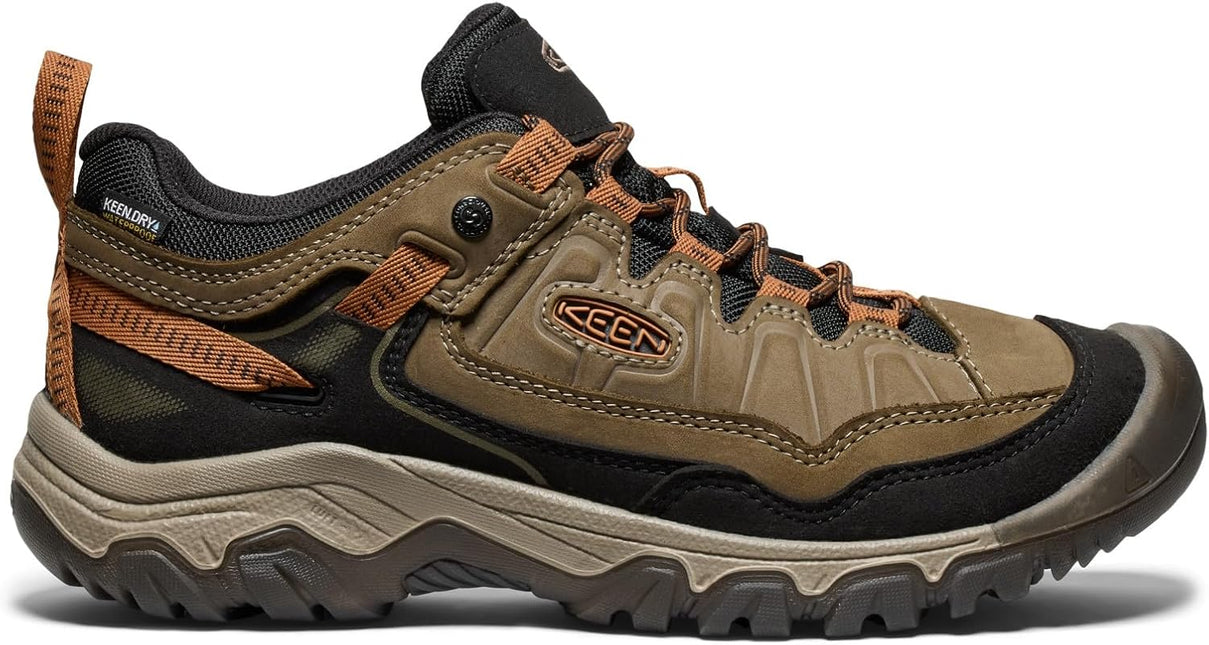 KEEN TARGHEE IV WP WIDE-M MEN SHOES - Sea Turtle / Roasted Pecan