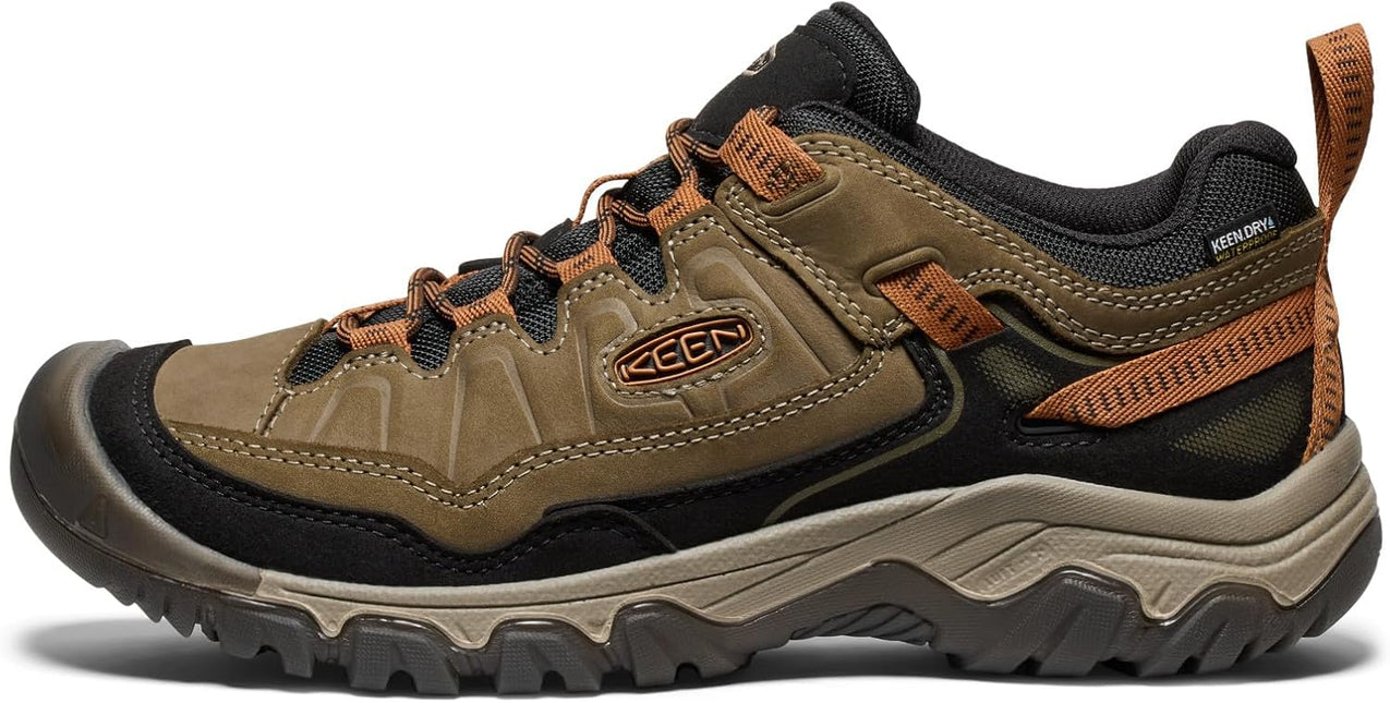 KEEN TARGHEE IV WP WIDE-M MEN SHOES - Sea Turtle / Roasted Pecan
