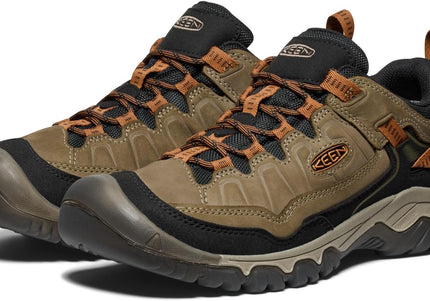 KEEN TARGHEE IV WP WIDE-M MEN SHOES - Sea Turtle / Roasted Pecan