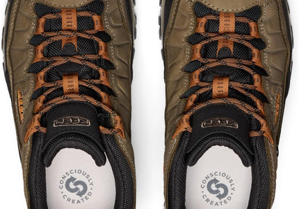 KEEN TARGHEE IV WP WIDE-M MEN SHOES - Sea Turtle / Roasted Pecan