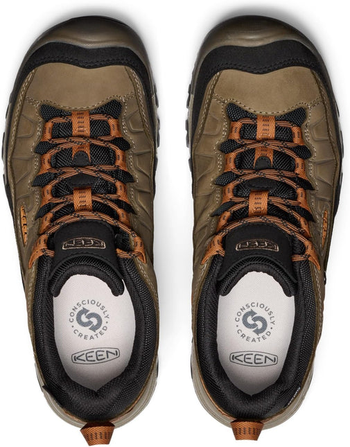 KEEN TARGHEE IV WP WIDE-M MEN SHOES - Sea Turtle / Roasted Pecan