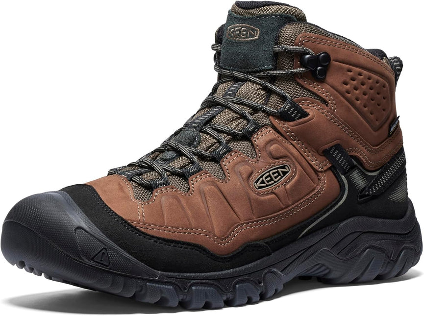 KEEN TARGHEE IV MID WP-M MEN BOOTS - Bison / Black