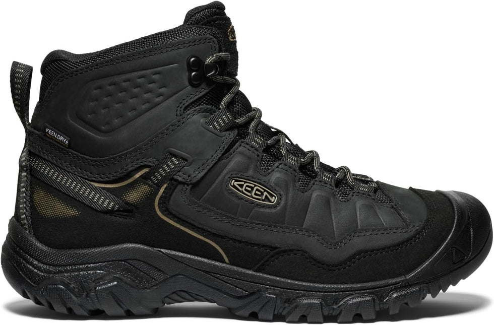 KEEN TARGHEE IV MID WP-M MEN BOOTS - Triple Black