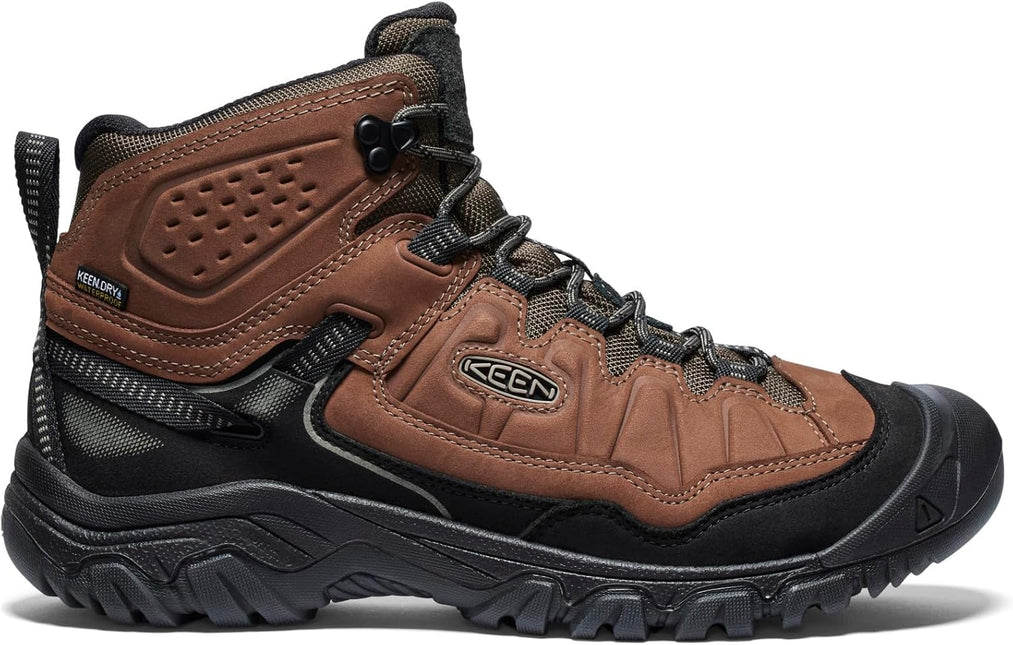 KEEN TARGHEE IV MID WP-M MEN BOOTS - Bison / Black