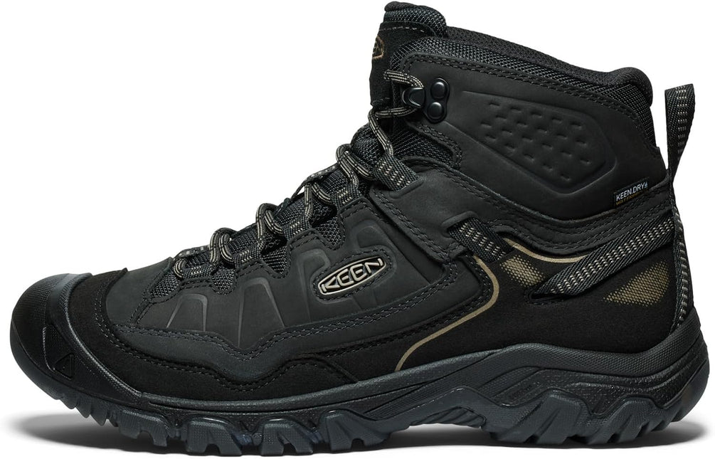 KEEN TARGHEE IV MID WP-M MEN BOOTS - Triple Black