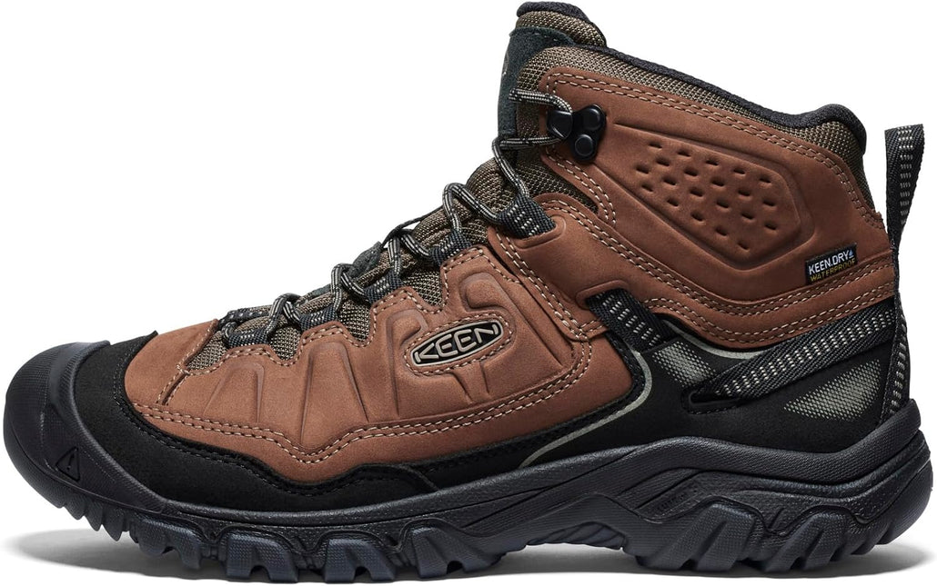 KEEN TARGHEE IV MID WP-M MEN BOOTS - Bison / Black