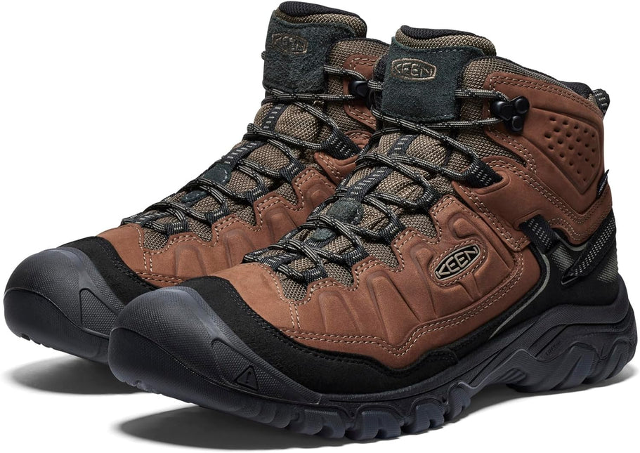 KEEN TARGHEE IV MID WP-M MEN BOOTS - Bison / Black