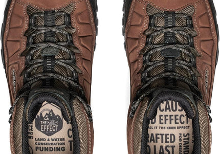 KEEN TARGHEE IV MID WP-M MEN BOOTS - Bison / Black