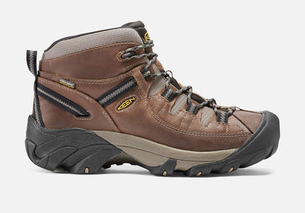 KEEN TARGHEE II MID WP WIDE-M MEN BOOTS - Shitake / Brindle