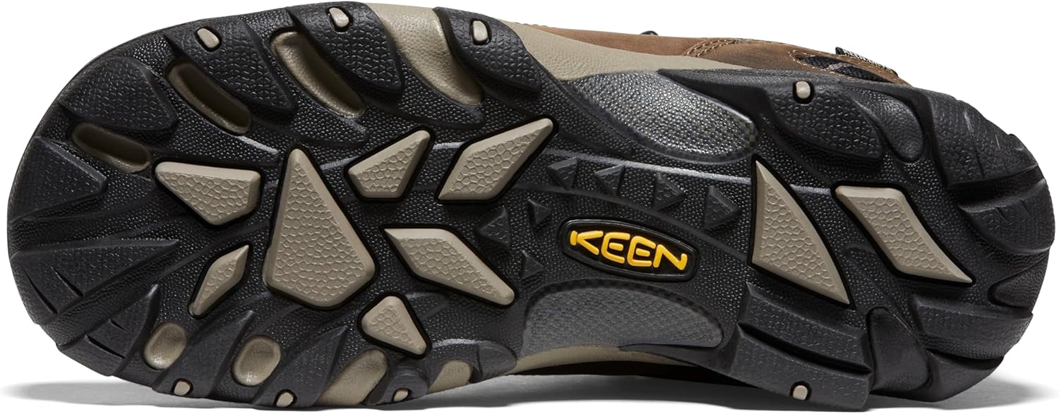 KEEN TARGHEE II MID WP-M MEN BOOTS - Shitake / Brindle