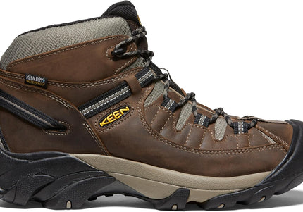 KEEN TARGHEE II MID WP-M MEN BOOTS - Shitake / Brindle
