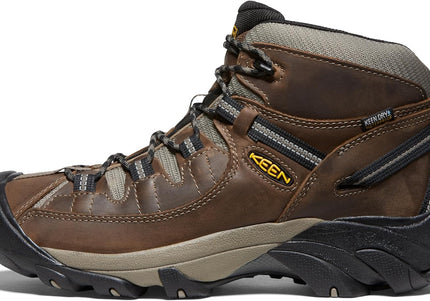 KEEN TARGHEE II MID WP-M MEN BOOTS - Shitake / Brindle