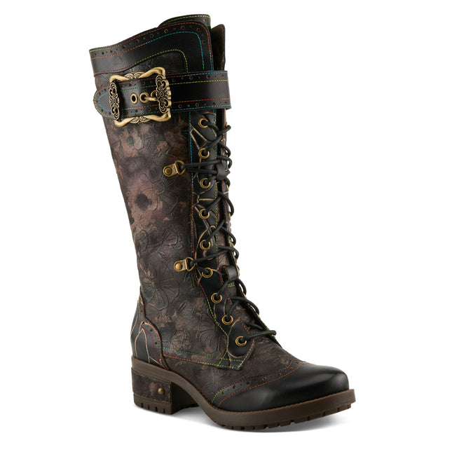 L'ARTISTE KISHA-FALL WOMEN BOOTS  - Black Multi