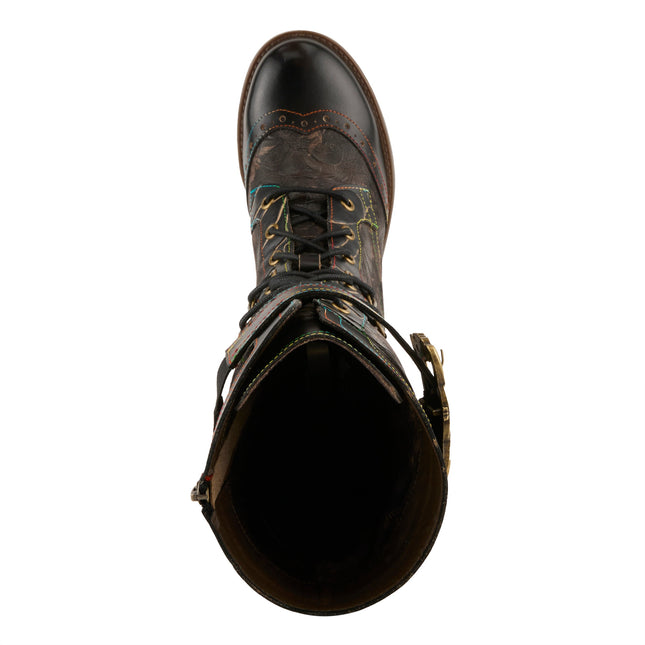 L'ARTISTE KISHA-FALL WOMEN BOOTS  - Black Multi