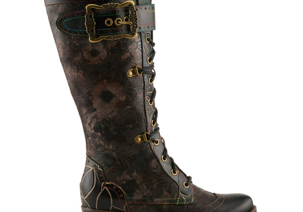 L'ARTISTE KISHA-FALL WOMEN BOOTS  - Black Multi