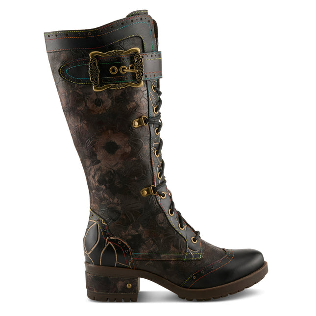 L'ARTISTE KISHA-FALL WOMEN BOOTS  - Black Multi