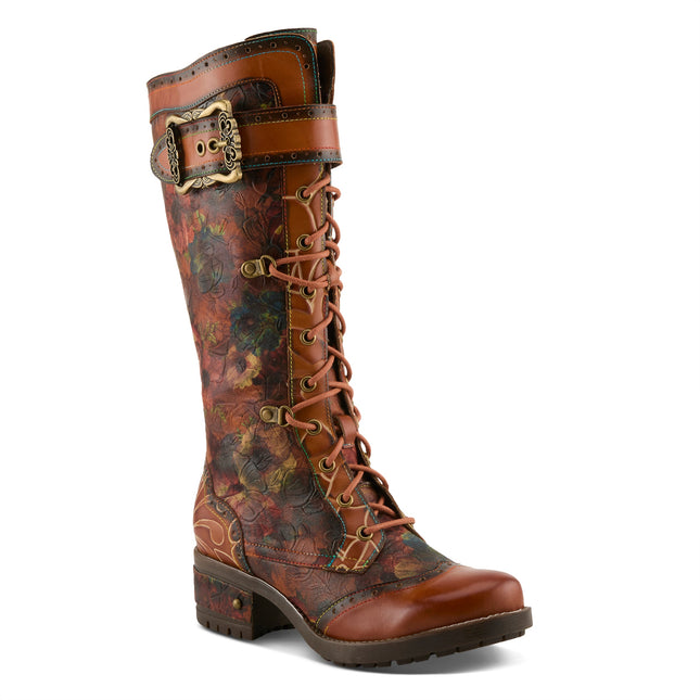 L'ARTISTE KISHA-FALL WOMEN BOOTS  - Camel Multi