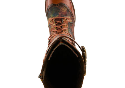 L'ARTISTE KISHA-FALL WOMEN BOOTS  - Camel Multi