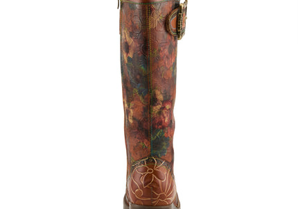 L'ARTISTE KISHA-FALL WOMEN BOOTS  - Camel Multi