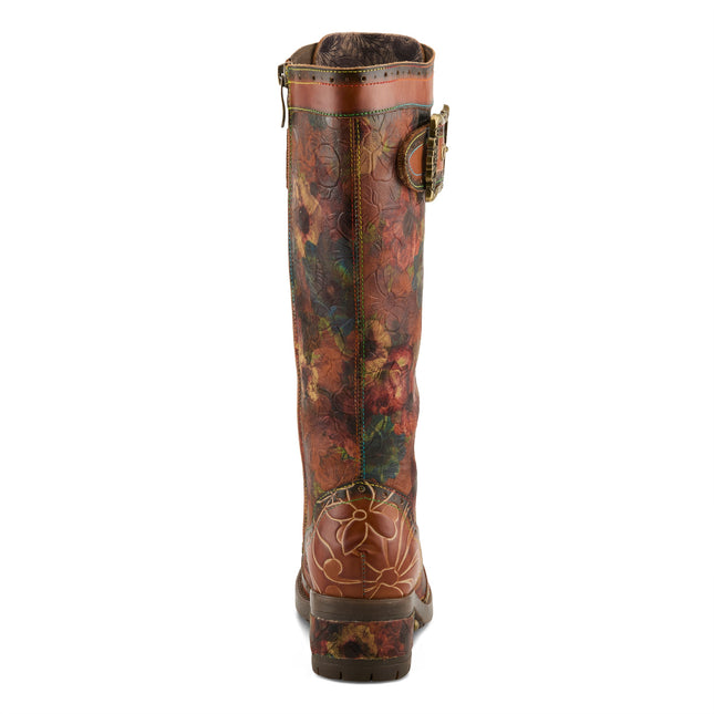 L'ARTISTE KISHA-FALL WOMEN BOOTS  - Camel Multi