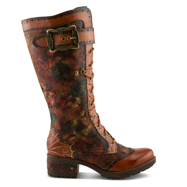 L'ARTISTE KISHA-FALL WOMEN BOOTS  - Camel Multi