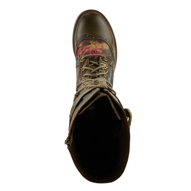 L'ARTISTE KISHA-FALL WOMEN BOOTS  - Navy Multi