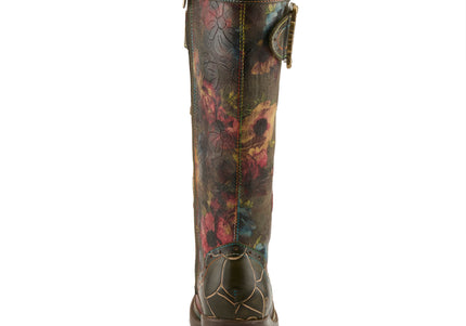 L'ARTISTE KISHA-FALL WOMEN BOOTS  - Olive Multi