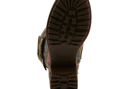 L'ARTISTE KISHA-FALL WOMEN BOOTS  - Olive Multi