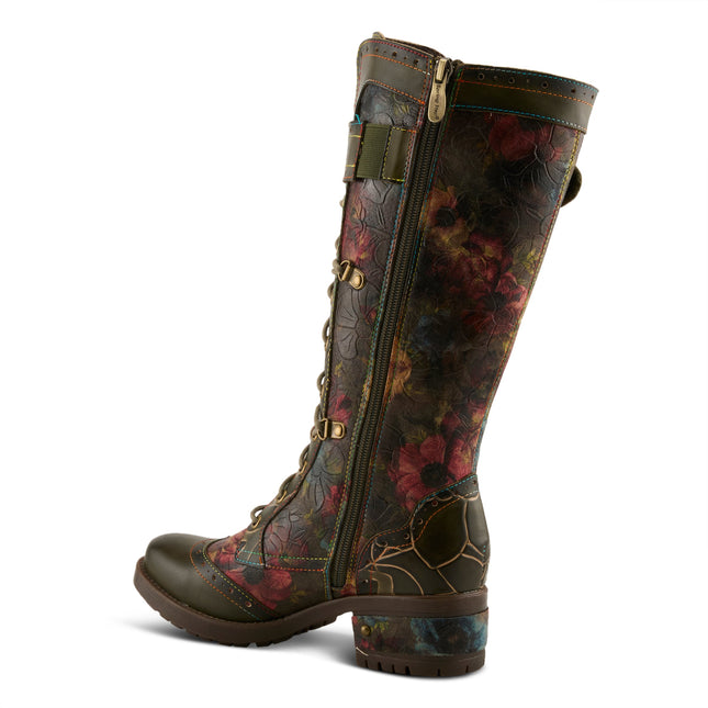 L'ARTISTE KISHA-FALL WOMEN BOOTS  - Olive Multi