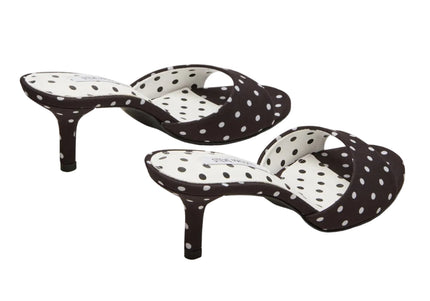 STEVE MADDEN KENDRIX WOMEN MULES - Black / White