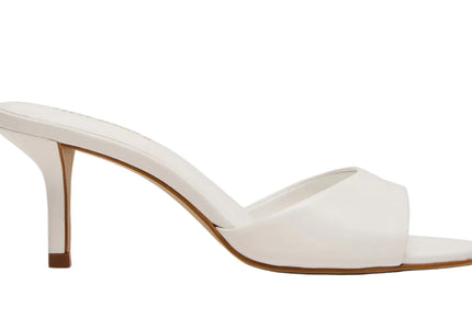 STEVE MADDEN KENDRIX WOMEN MULES - White Leather