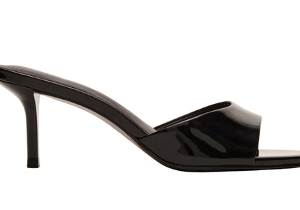 STEVE MADDEN KENDRIX WOMEN MULES - Black Leather