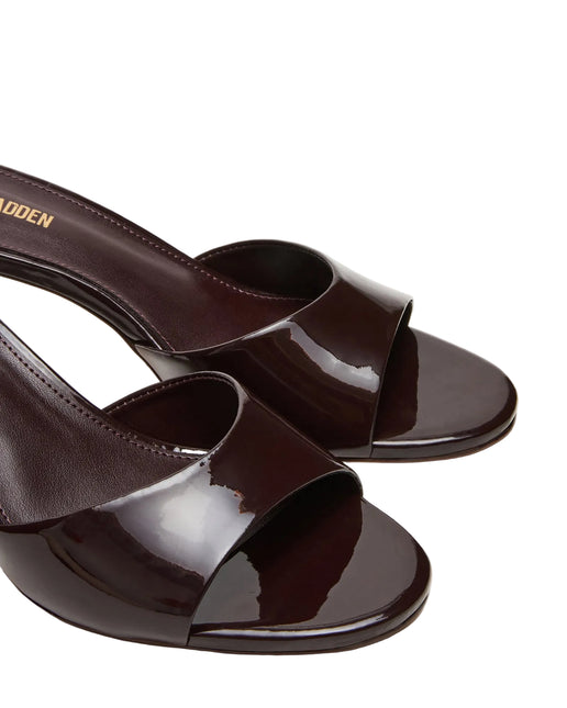 STEVE MADDEN KENDRIX WOMEN MULES - Brown Leather