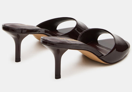 STEVE MADDEN KENDRIX WOMEN MULES - Brown Leather
