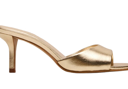 STEVE MADDEN KENDRIX WOMEN MULES - Gold Leather