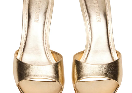 STEVE MADDEN KENDRIX WOMEN MULES - Gold Leather