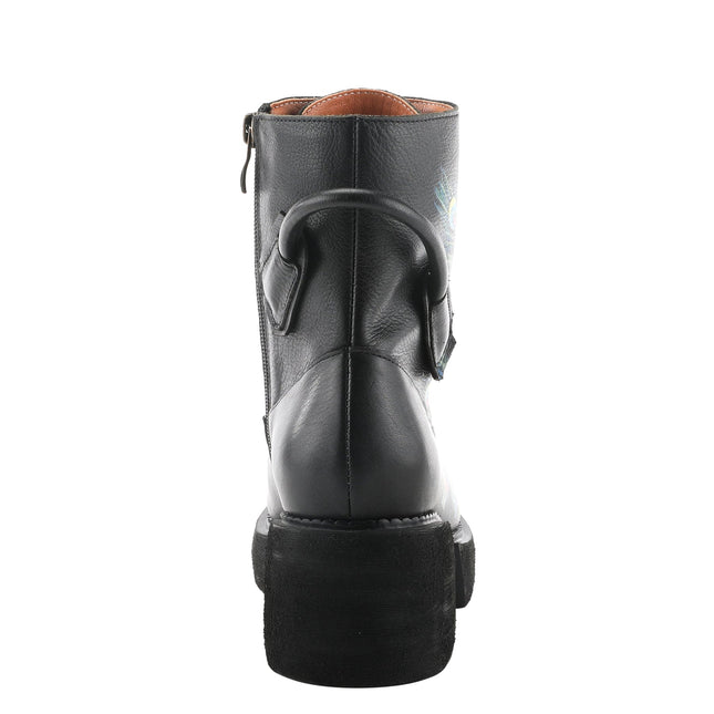 LARTISTE FEATHERED WOMEN BOOTS