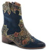 Navy Multi Suede