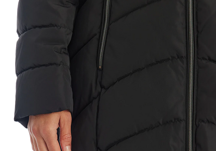Laundry By Shelli Segal U421865 Cinched Back Puffer Coat NYCK - New York City Kicks