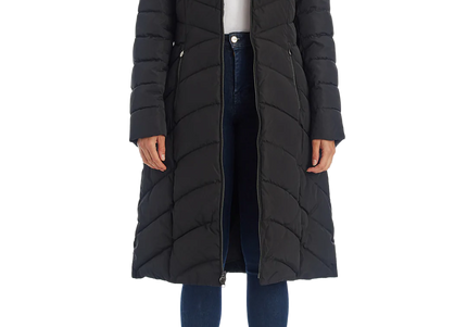 Laundry By Shelli Segal U421865 Cinched Back Puffer Coat NYCK - New York City Kicks