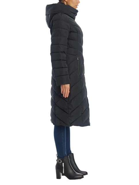 Laundry By Shelli Segal U421865 Cinched Back Puffer Coat NYCK - New York City Kicks