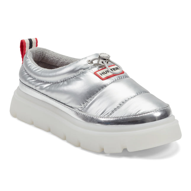 HUNTER MADI WOMEN MULES - Silver