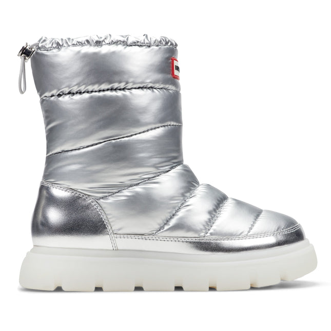 HUNTER MARIBELS WOMEN RAIN BOOTS – Silver