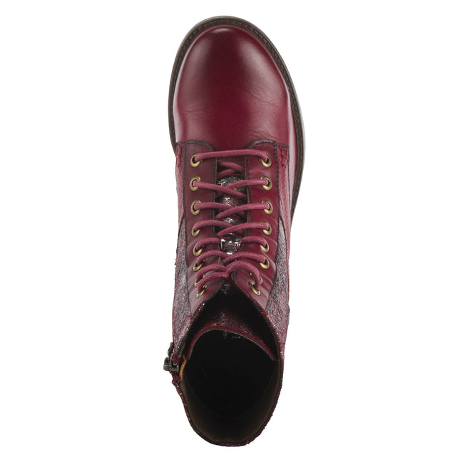L'ARTISTE MARTY-MET WOMEN BOOTS  - Bordeaux Multi